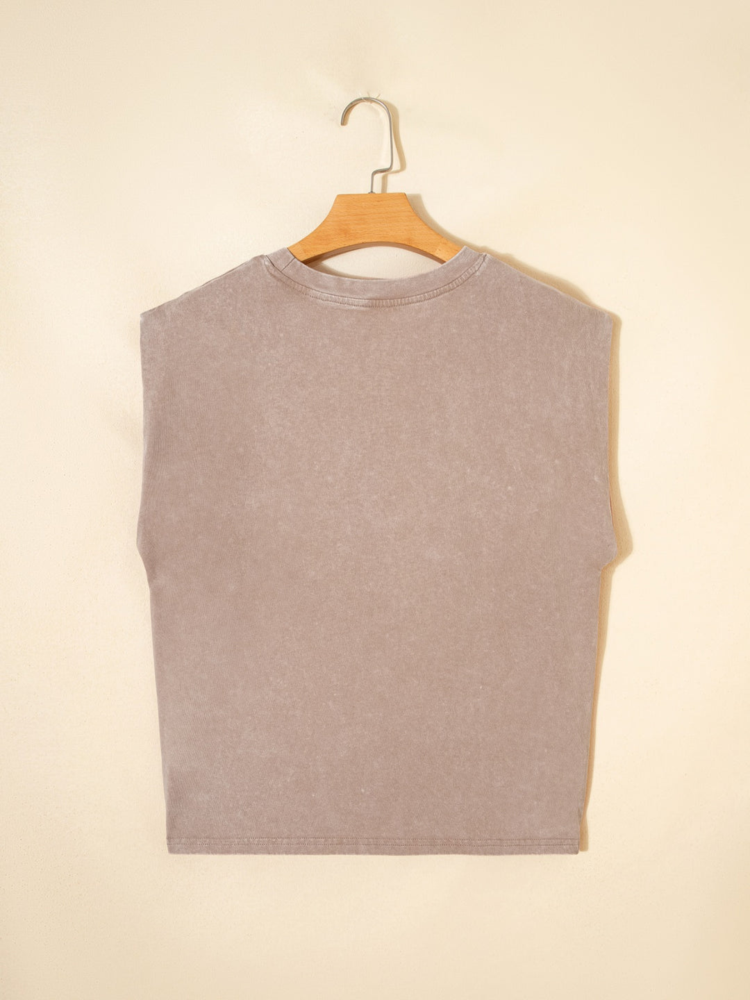 Cowboys &amp; Beer western graphic mineral wash tank top