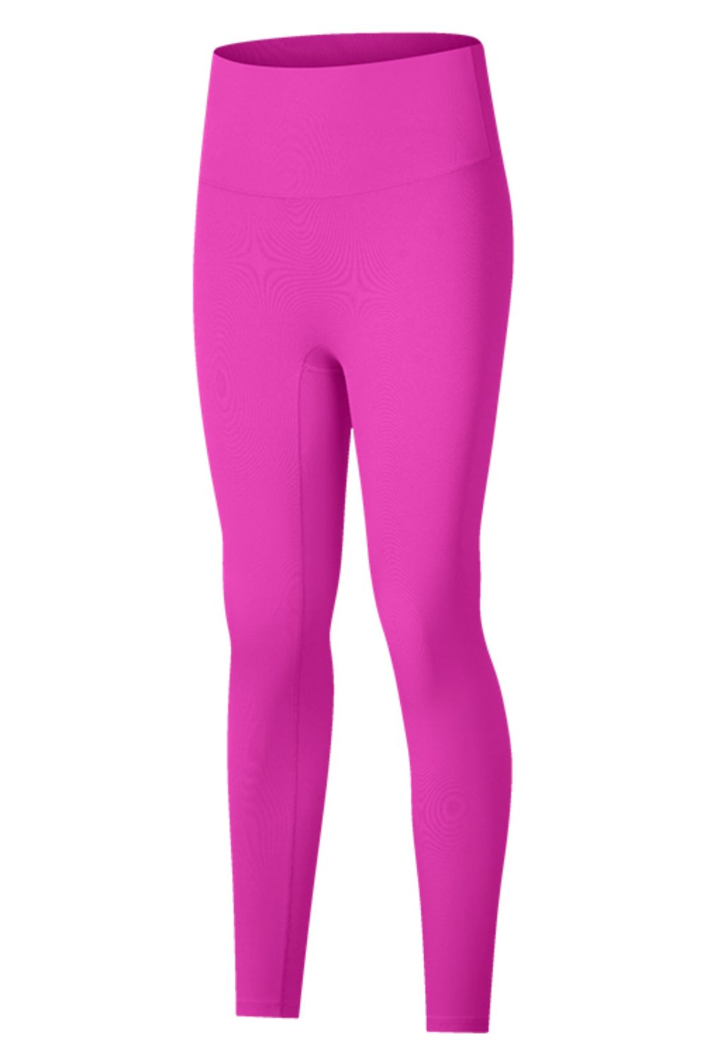 High-rise wide waistband ankle-length yoga leggings