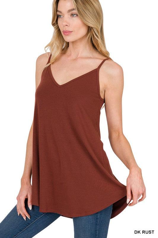 Front and Back Reversible Spaghetti Cami - Azoroh