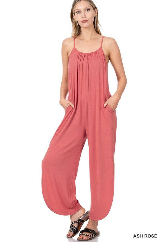 Jumpsuit with Side Slits - Azoroh