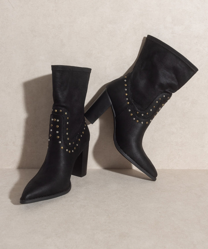 OASIS SOCIETY Paris - Studded Boots - Azoroh