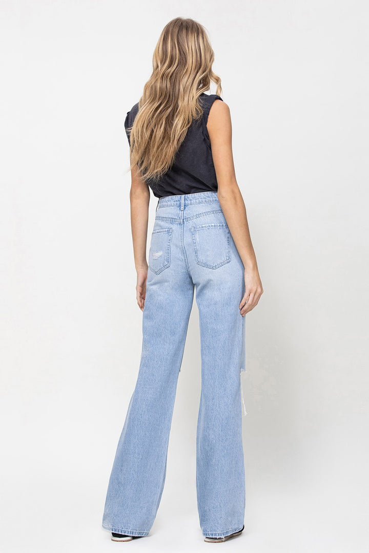 90's Vintage Flare Jeans - Azoroh