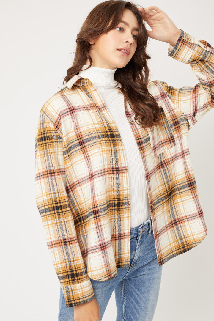 Women's Flannel Top - Azoroh