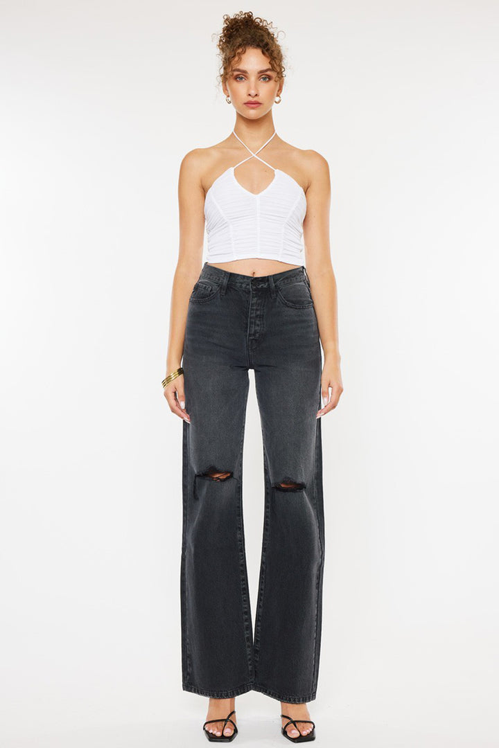 Ultra High Rise 90's Flare Jeans - Azoroh