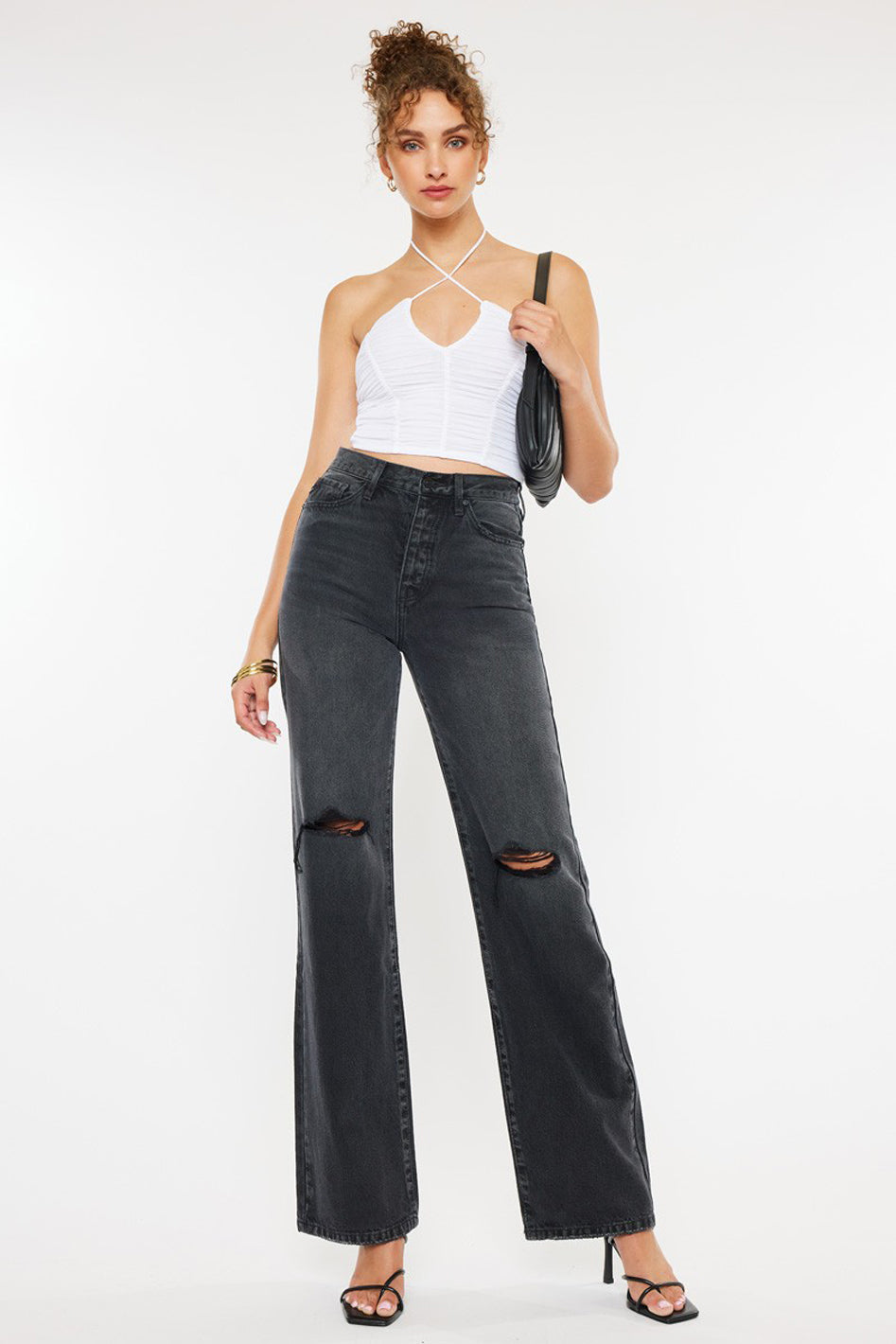Ultra High Rise 90's Flare Jeans - Azoroh
