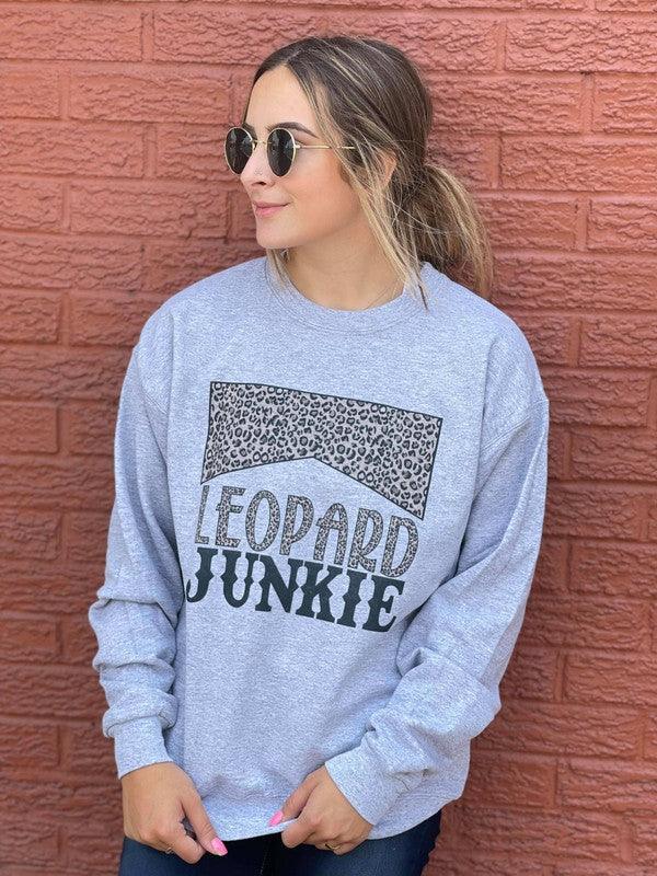 Leopard Junkie Sweatshirt - Azoroh