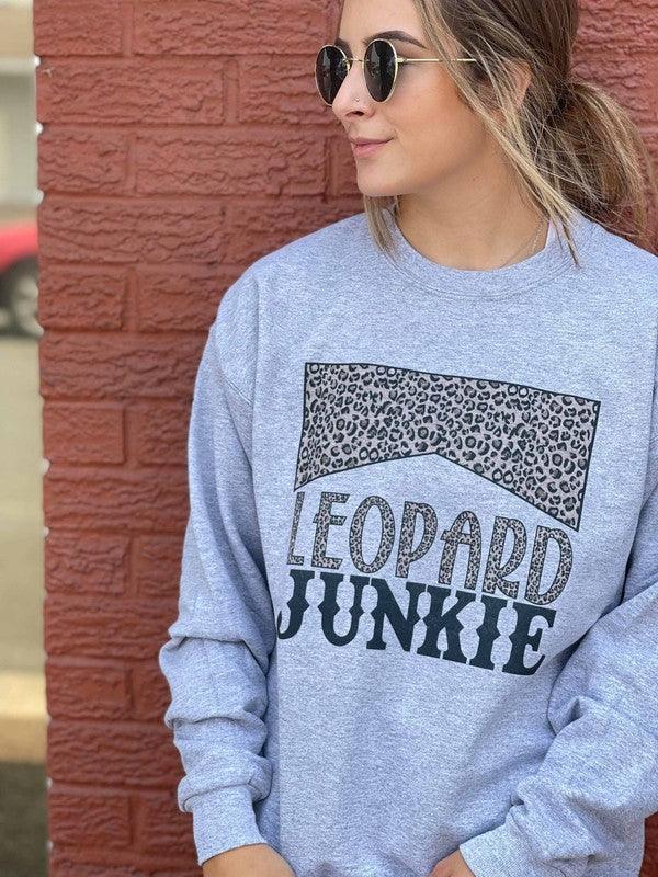 Leopard Junkie Sweatshirt - Azoroh