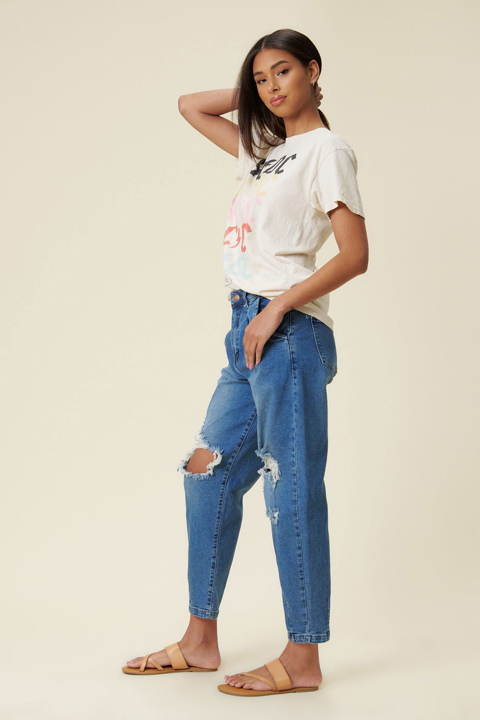 Distressed Slouchy Jean - Azoroh