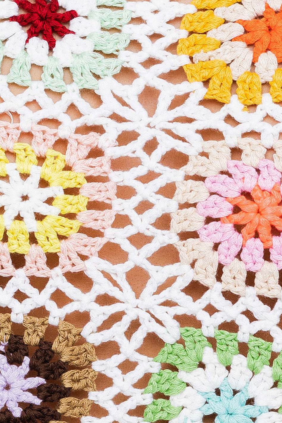 Sleeveless Multi Crochet Top - Azoroh