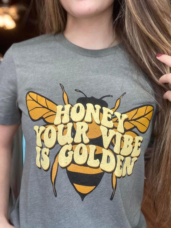 Honey Your Vibe Is Golden Tee - Azoroh