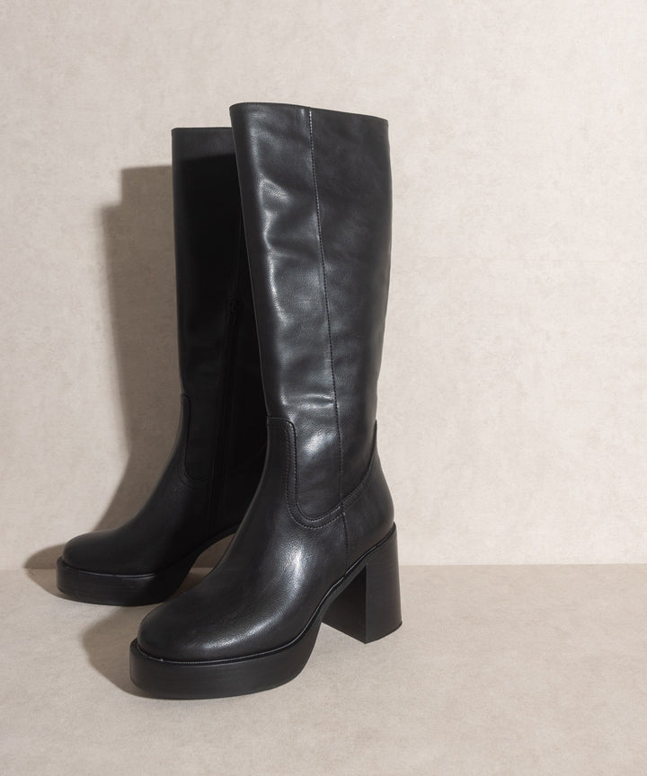 Oasis Society Juniper - Platform Knee-High Boots - Azoroh