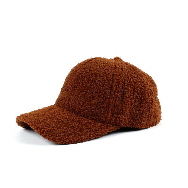 Boucle Sherpa Teddy Bear Knit Ball Cap - Azoroh