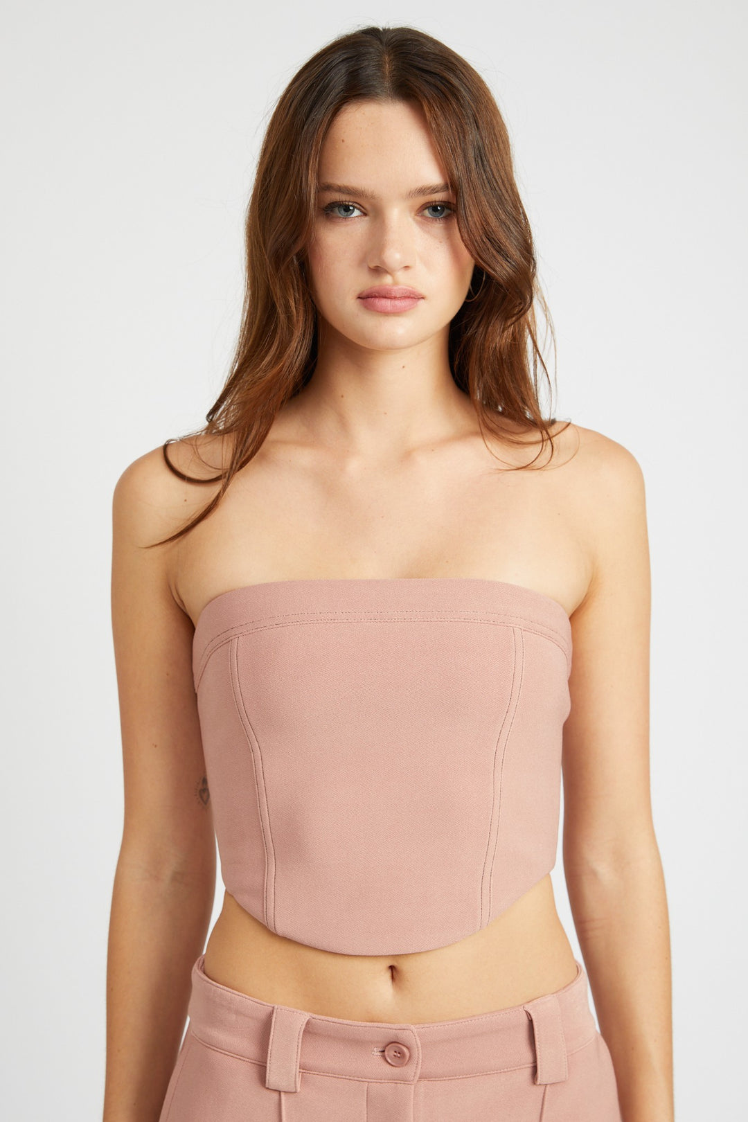 BACK LACE UP TUBE TOP - Azoroh