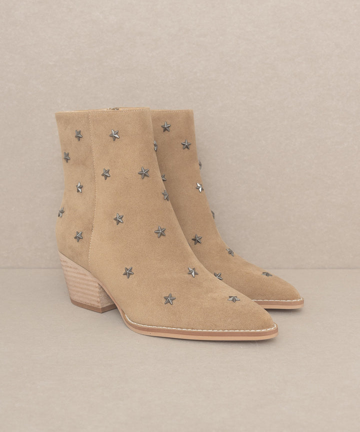 OASIS SOCIETY Ivanna - Star Studded Western Boots - Azoroh