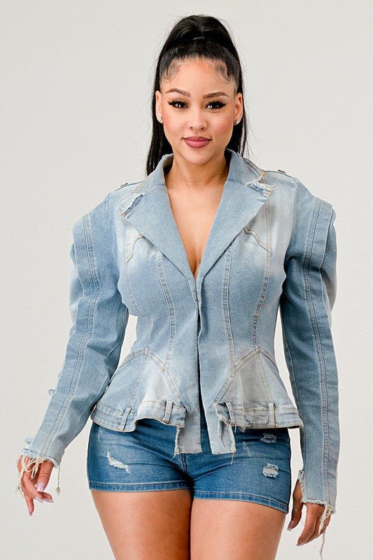 Vintage Denim Jean Jacket