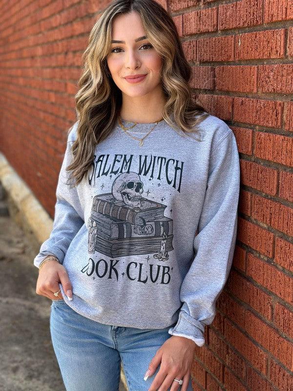 Salem Witch Book Club Sweatshirt - Azoroh
