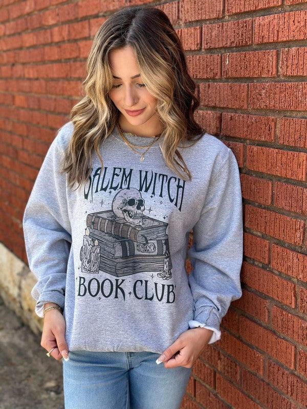 Salem Witch Book Club Sweatshirt - Azoroh
