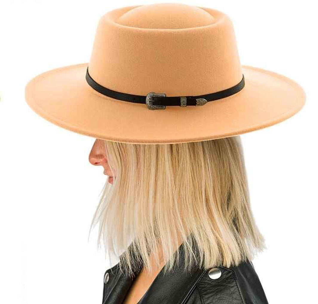Fall In Montana Belted Hat - Azoroh