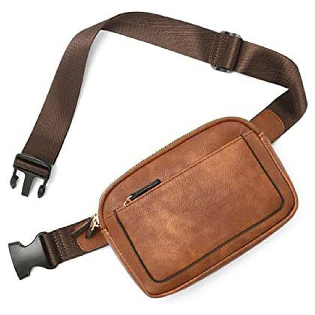 Presly Vegan Leather Everywhere Sling Belt Bag - Azoroh