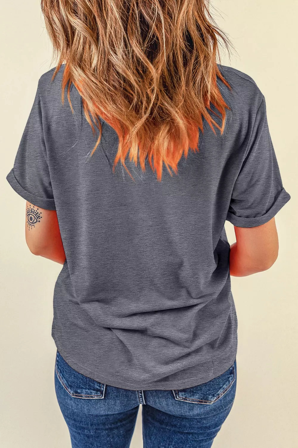 Flying mallard duck camo graphic short sleeve tee
