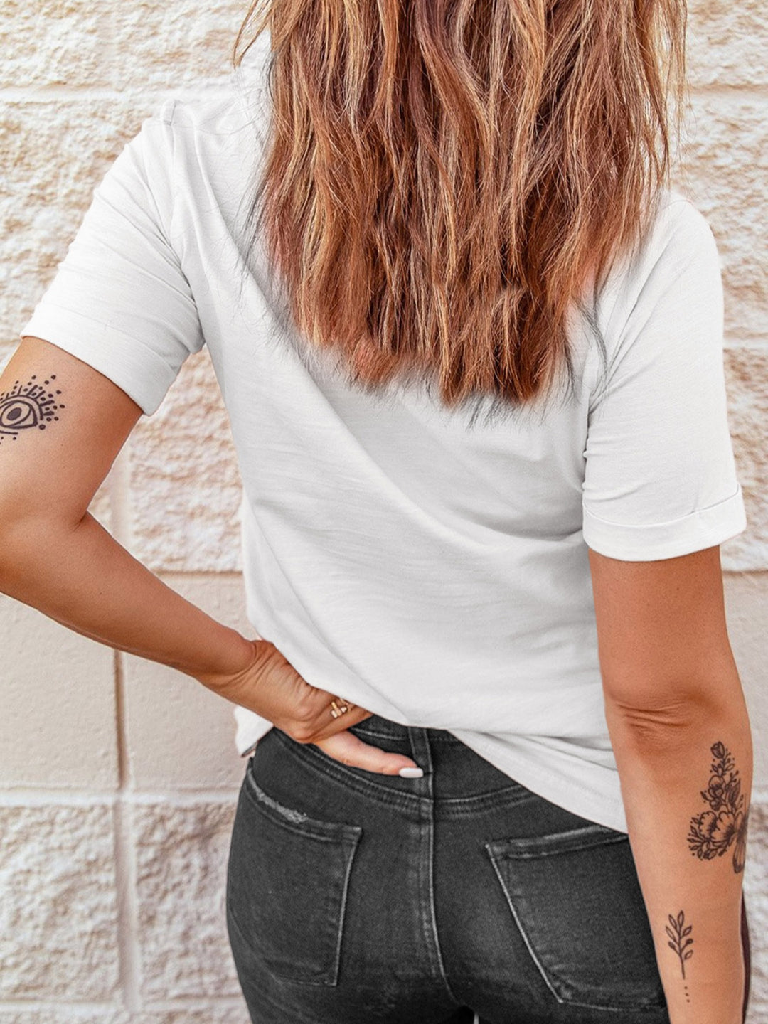 Wild duck graphic crew neck short sleeve tee
