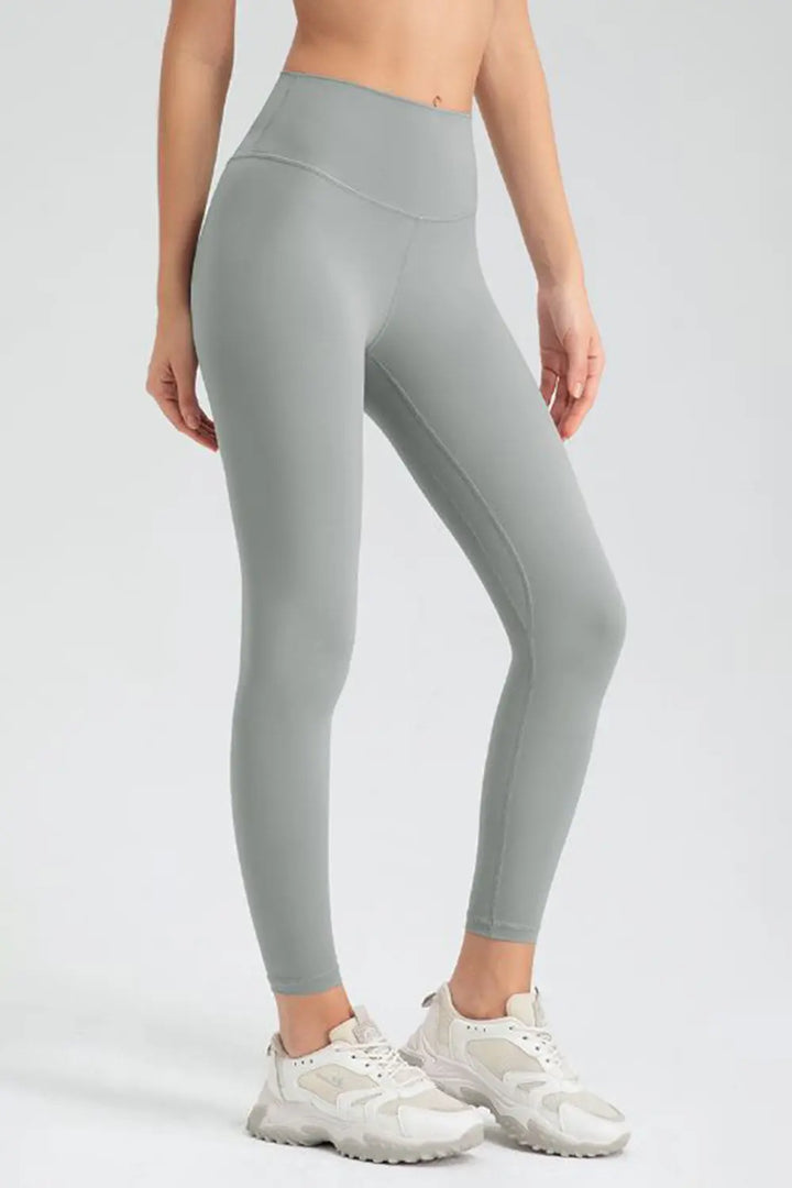 Air Force Blue Wide waistband high-rise workout leggings