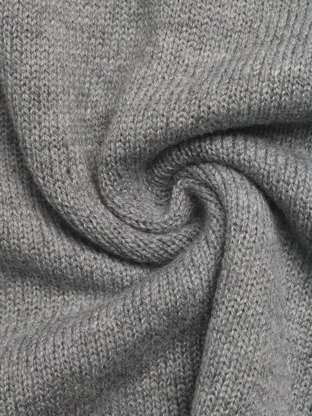 Contrast collar dropped shoulder V-neck sweater