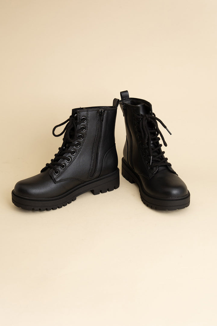 Epsom Lace-Up Boots - Azoroh