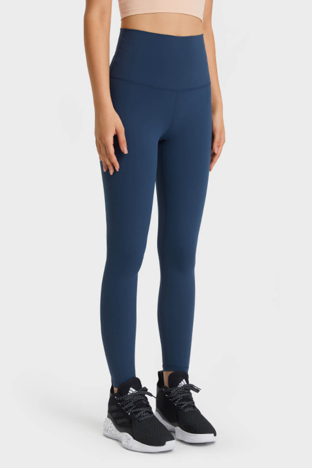 Buttery-soft high-waist full-length yoga leggings