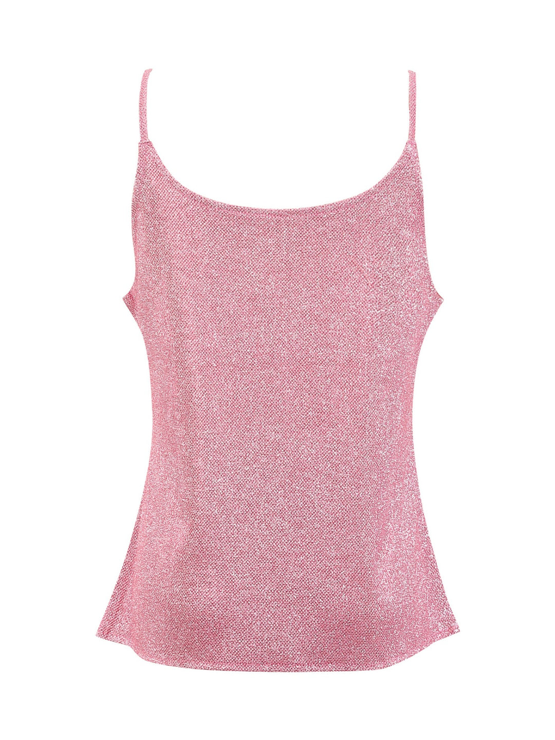 Sequin V-neck cami tank with adjustable straps
