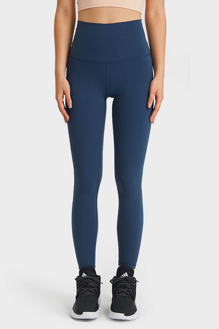 Buttery-soft high-waist full-length yoga leggings