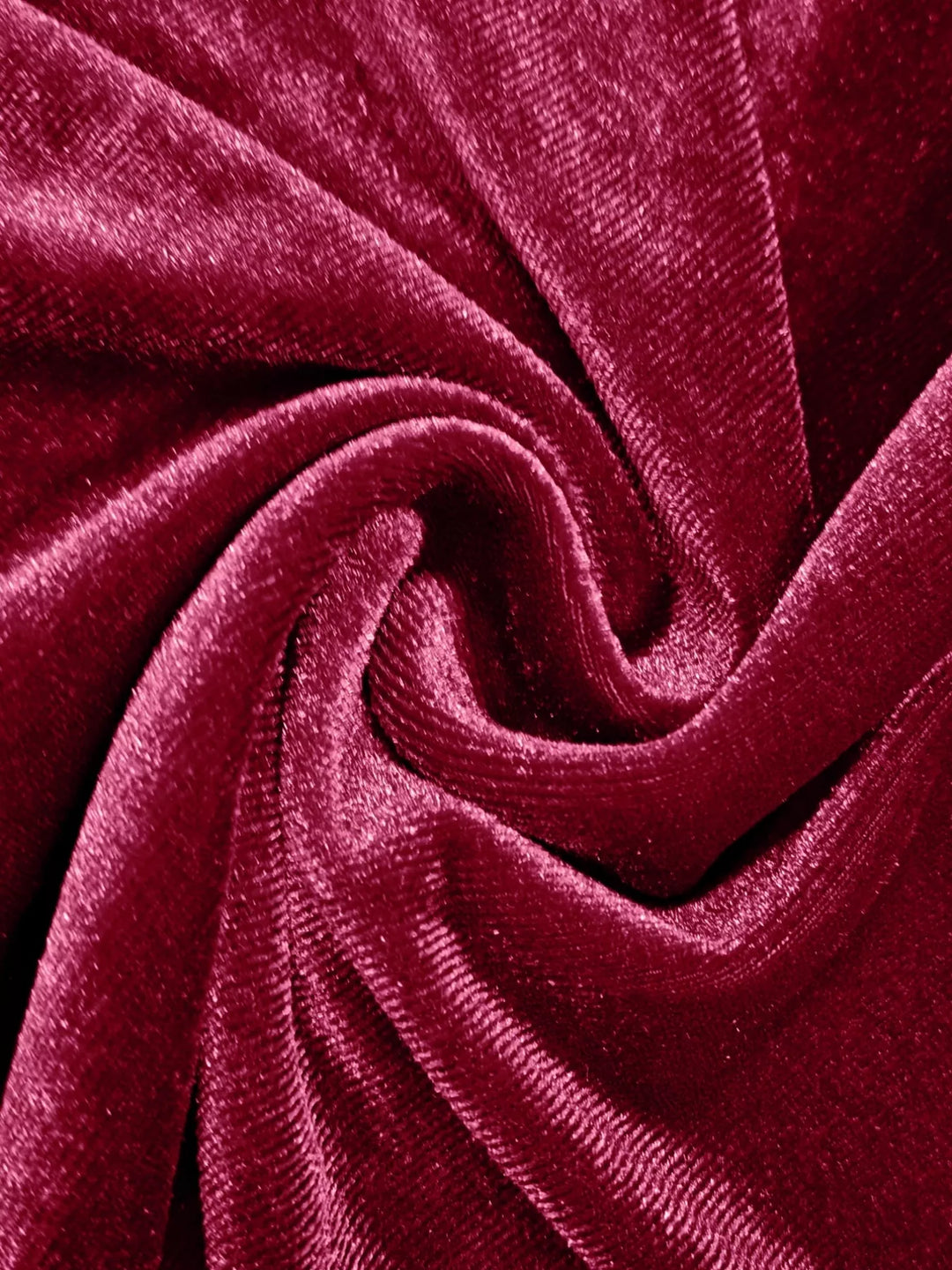 Velvet surplice wrap maxi dress with tie waist