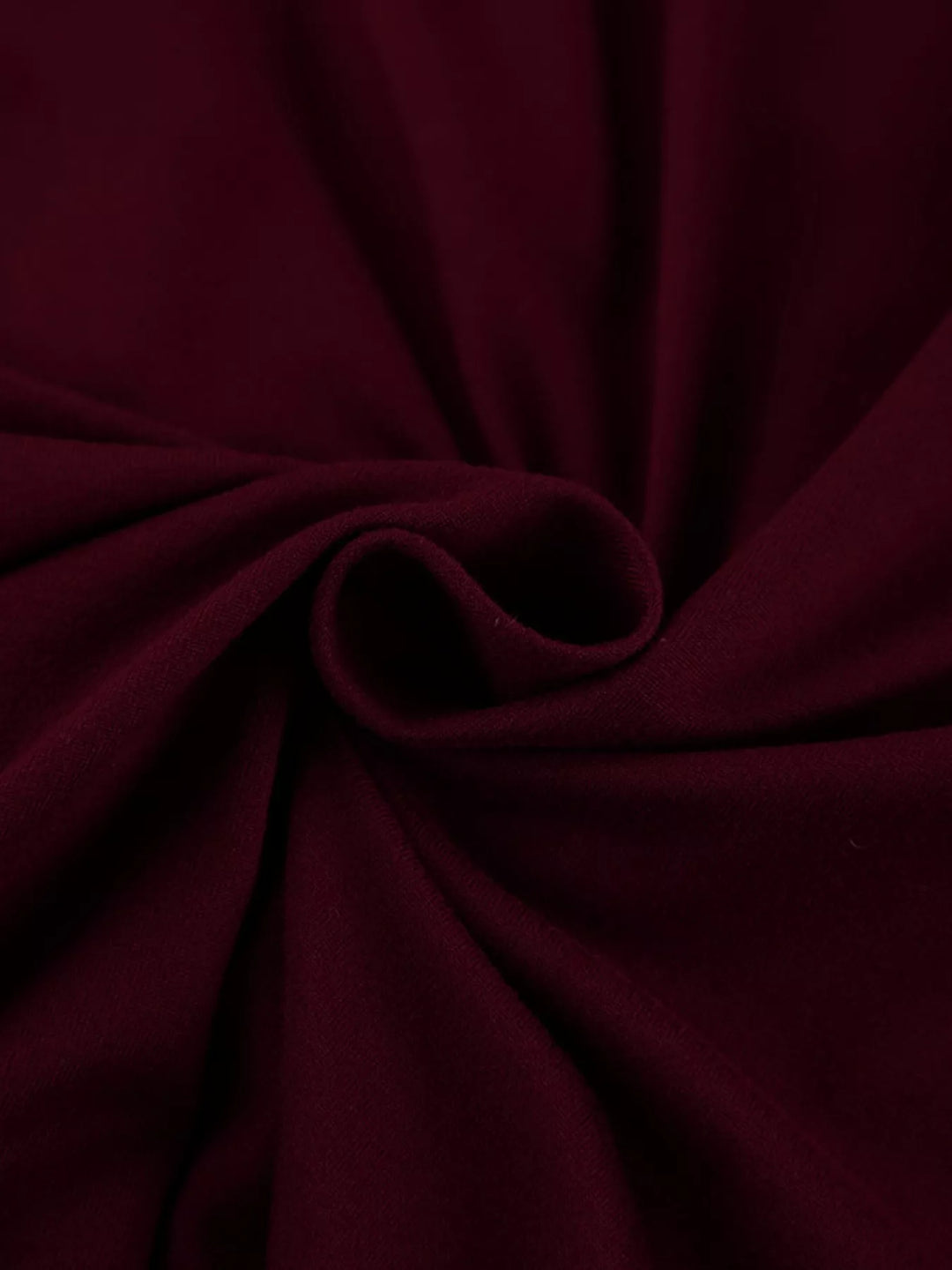 Draped cowl neck long sleeve top with ruched sides