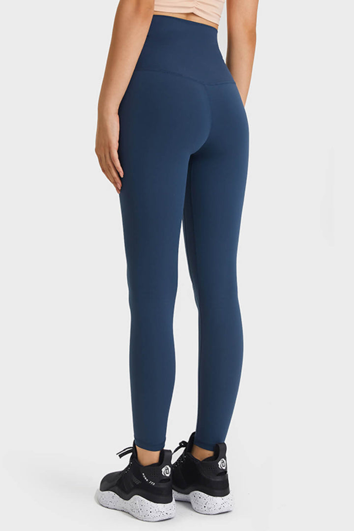 Buttery-soft high-waist full-length yoga leggings