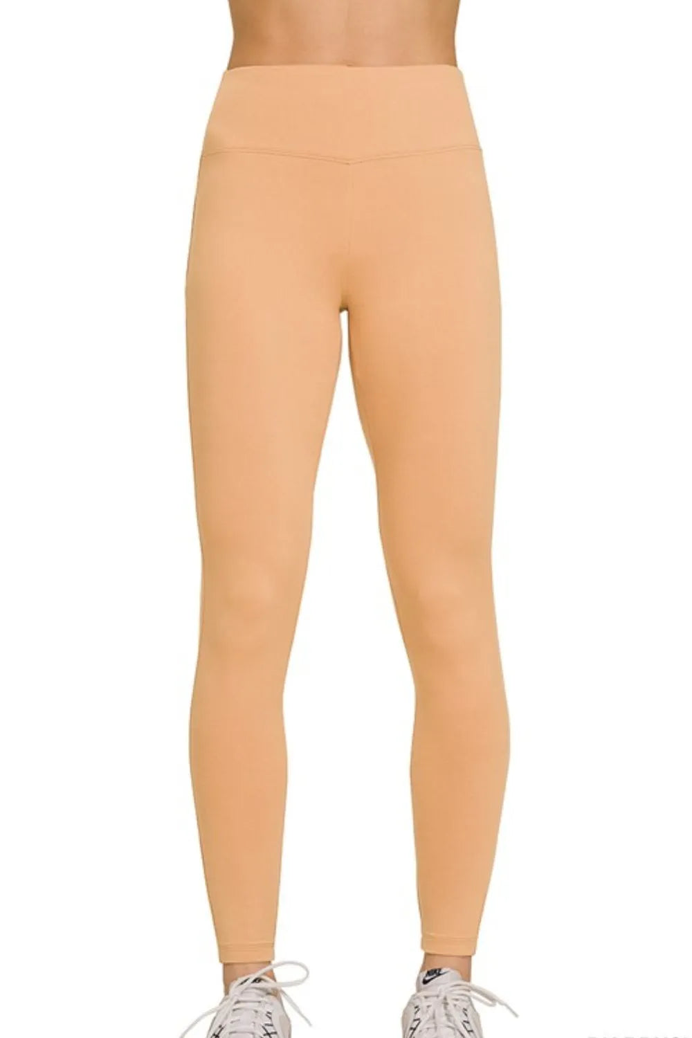 DK BRUSH Seamless high-waisted full-length leggings