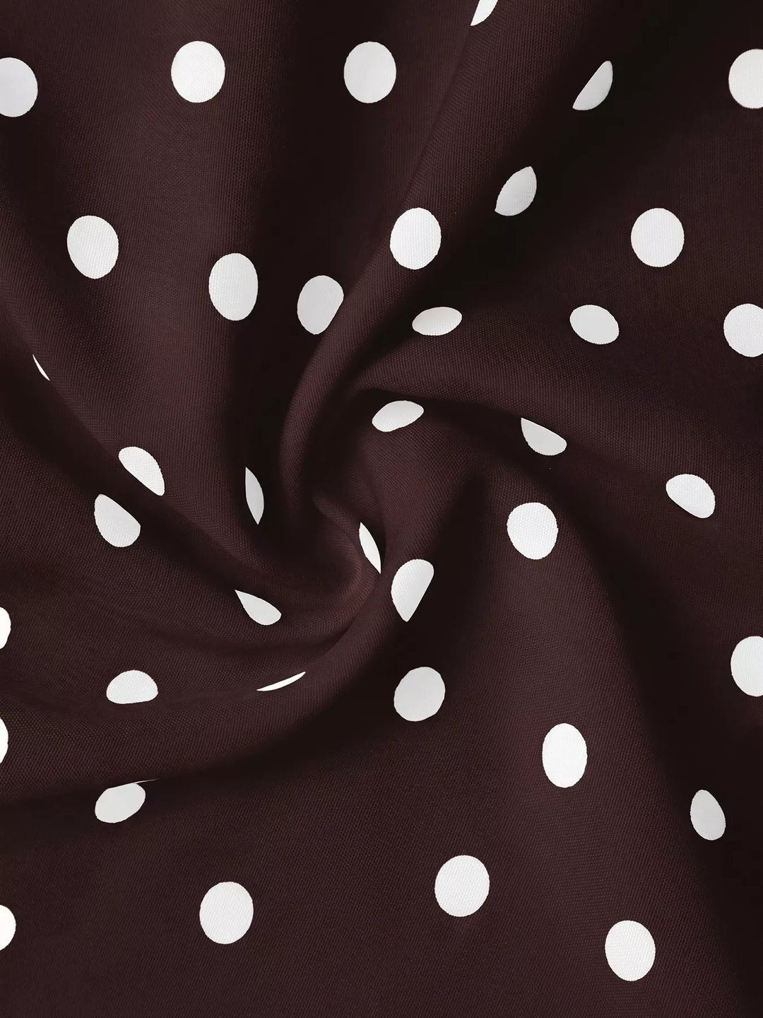 Polka dot square neck peplum cami with tie back