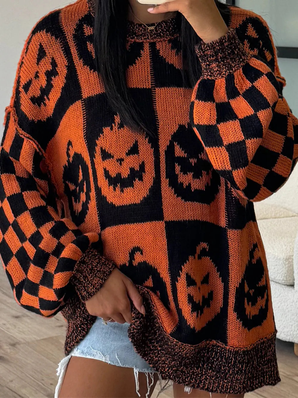 Exposed seam jack-o&