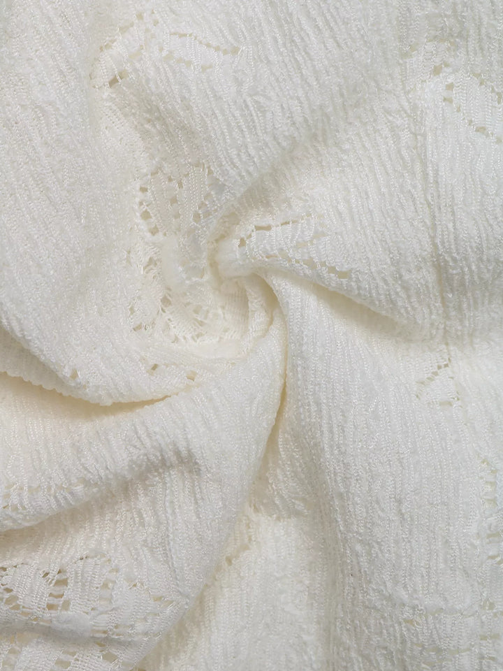 Lace tie-front cami with ruffle handkerchief hem