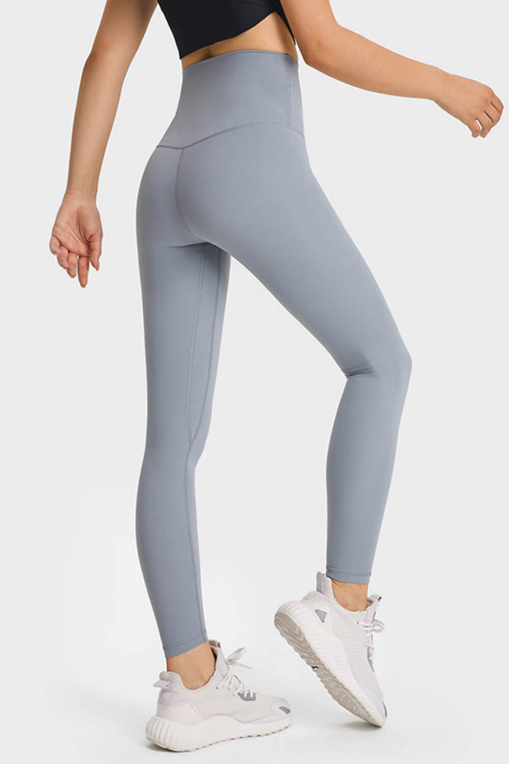 Buttery-soft high-waist full-length yoga leggings