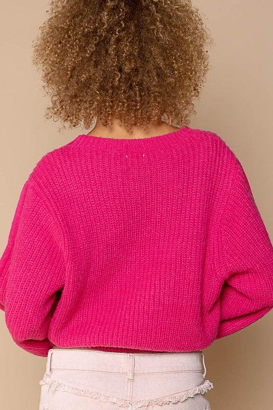 Oversized Round-Neck Sweater - Azoroh
