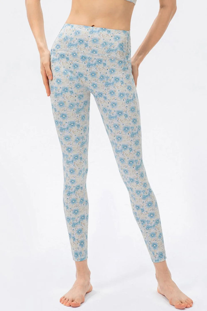 Multicolor High-rise skinny active leggings with contour seams