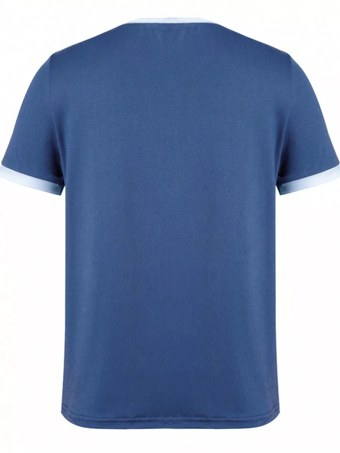 Contrast trim crew neck ringer tee