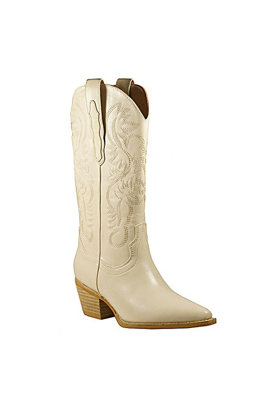 HANAN-EMBROIDERY WESTERN BOOTS - Azoroh