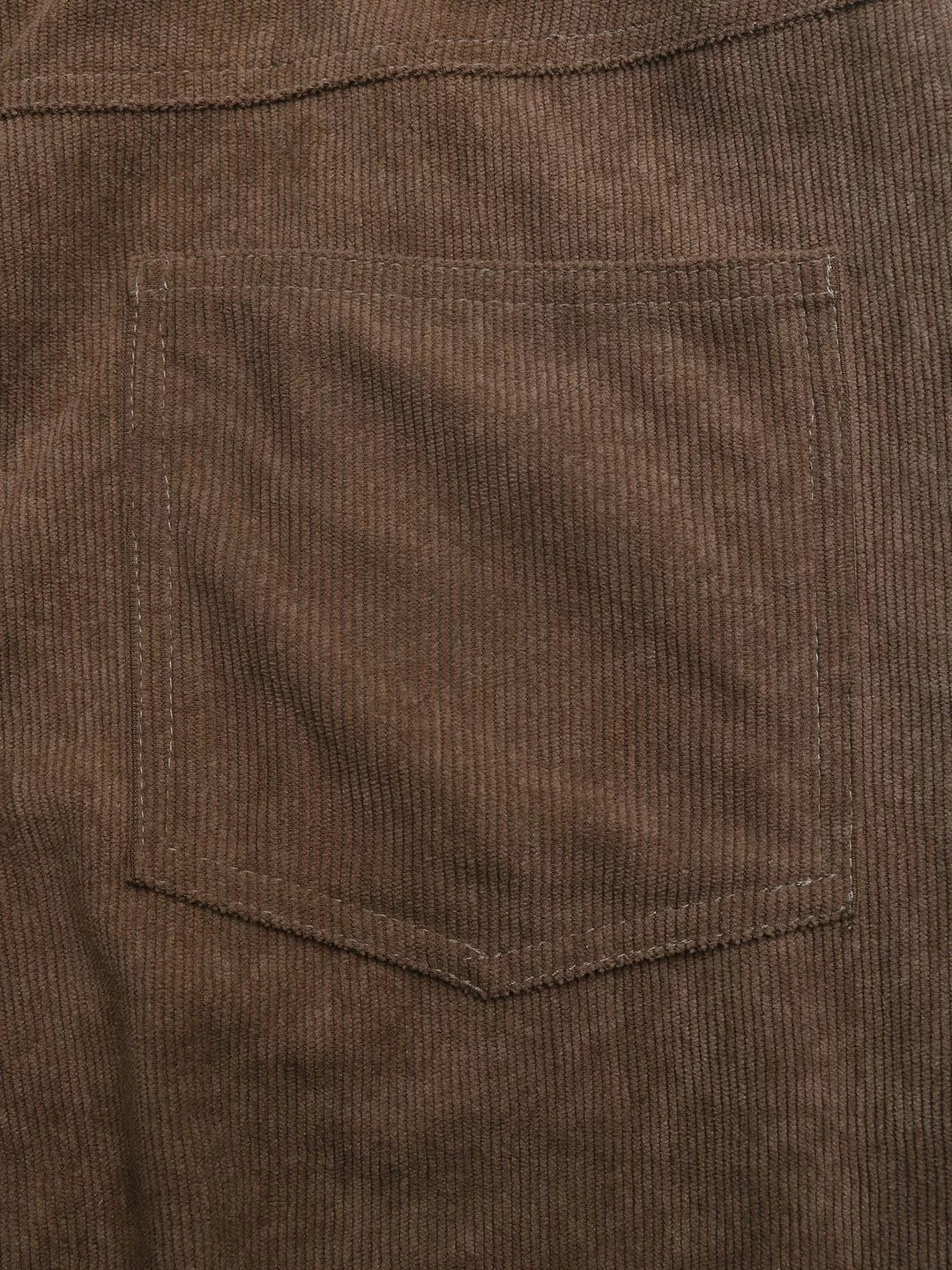 Wide-leg high-rise pants with button waist and deep pockets
