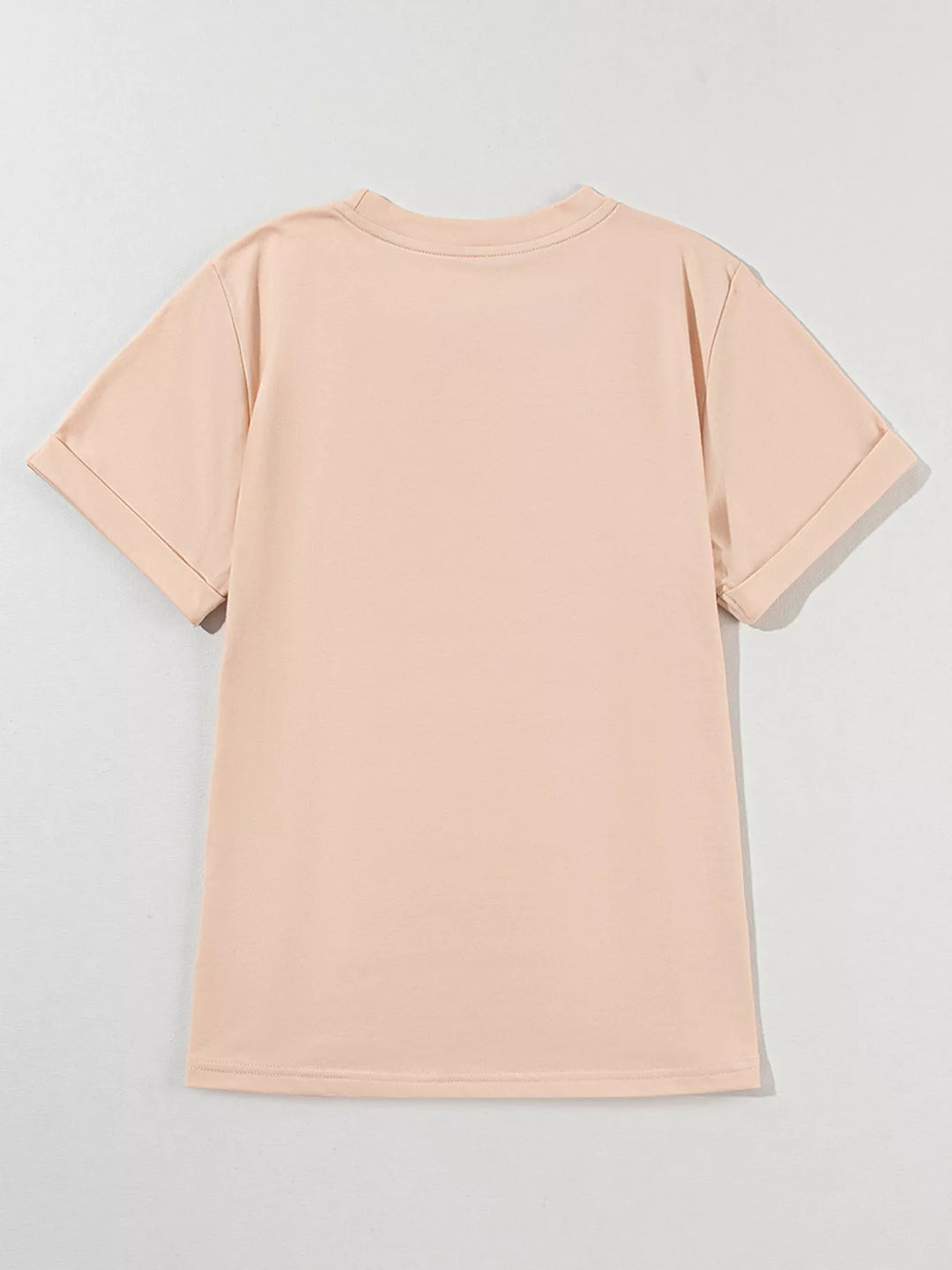 Sequin mallard duck patch short sleeve tee