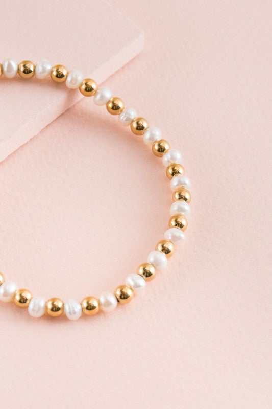 Pearly Golds Bracelet - Azoroh