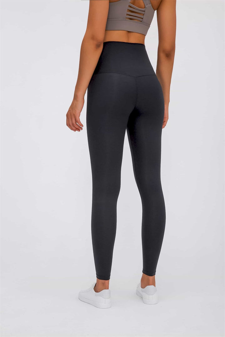 Buttery-soft high-waist full-length yoga leggings