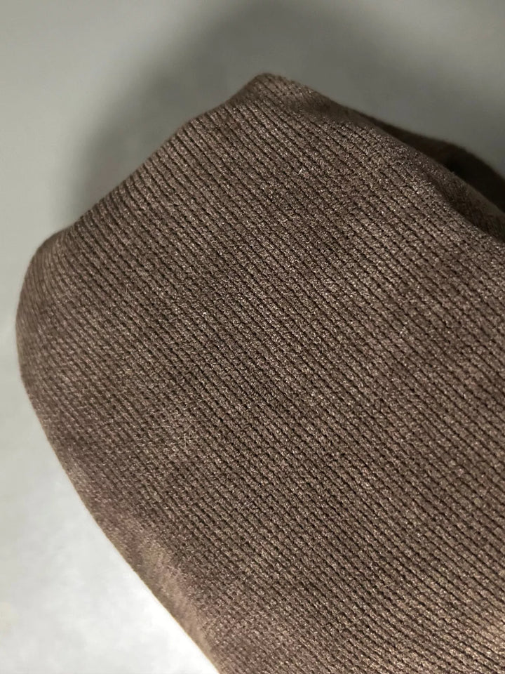 Relaxed corduroy zip-up jacket with spread collar