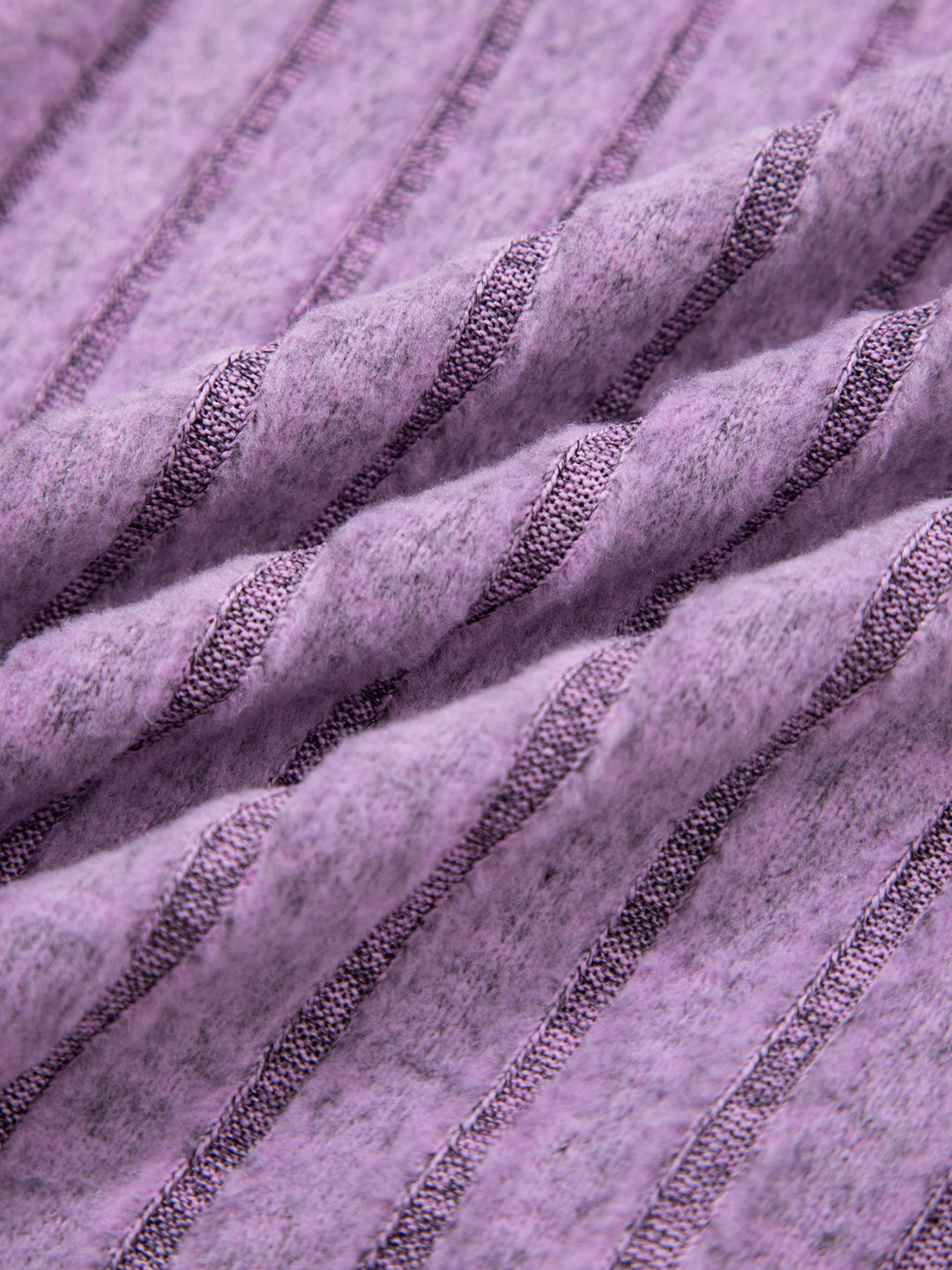 Ribbed high-neck mineral wash tank top