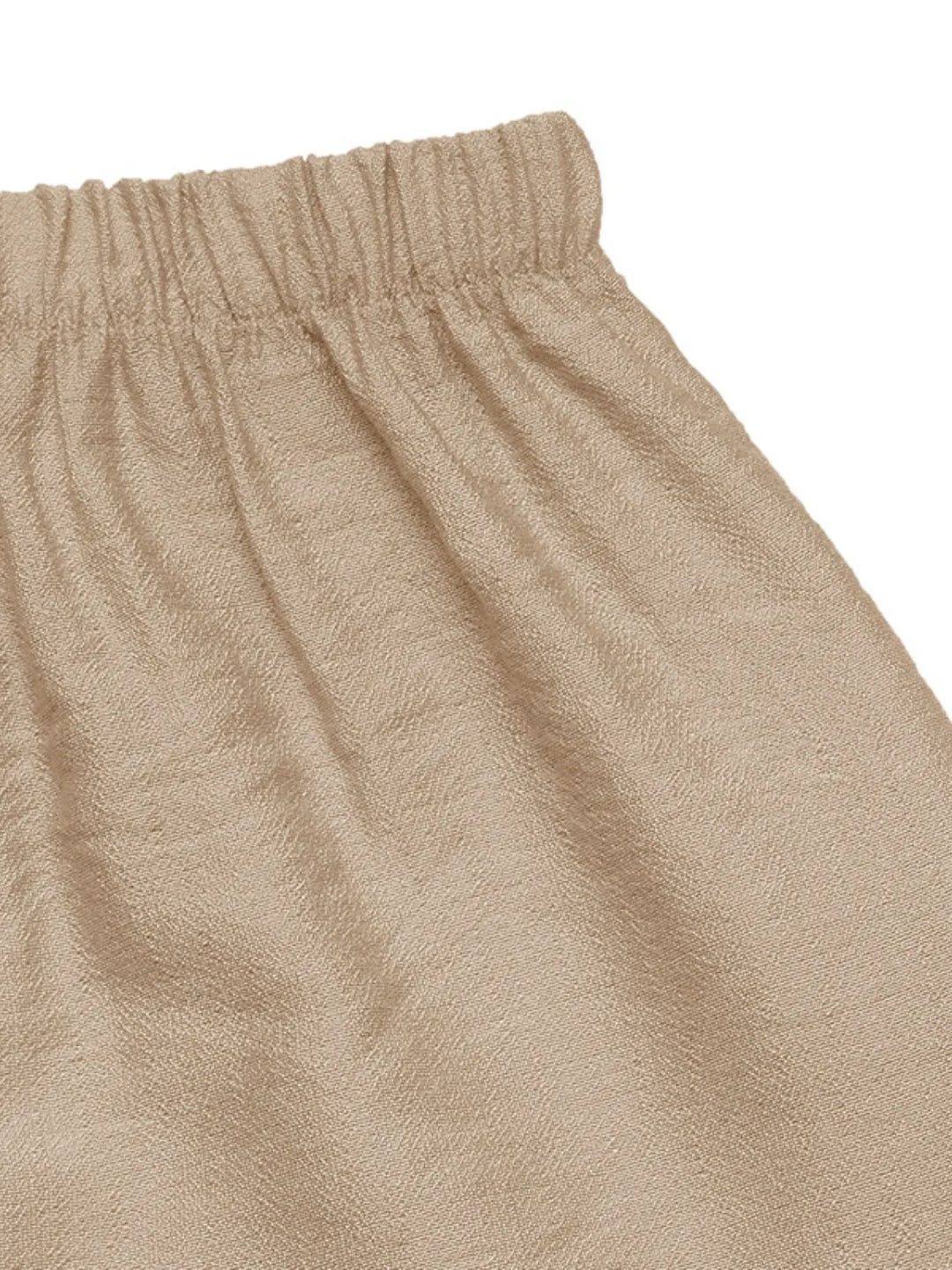 Tiered ruffle maxi skirt with drawstring tie waist